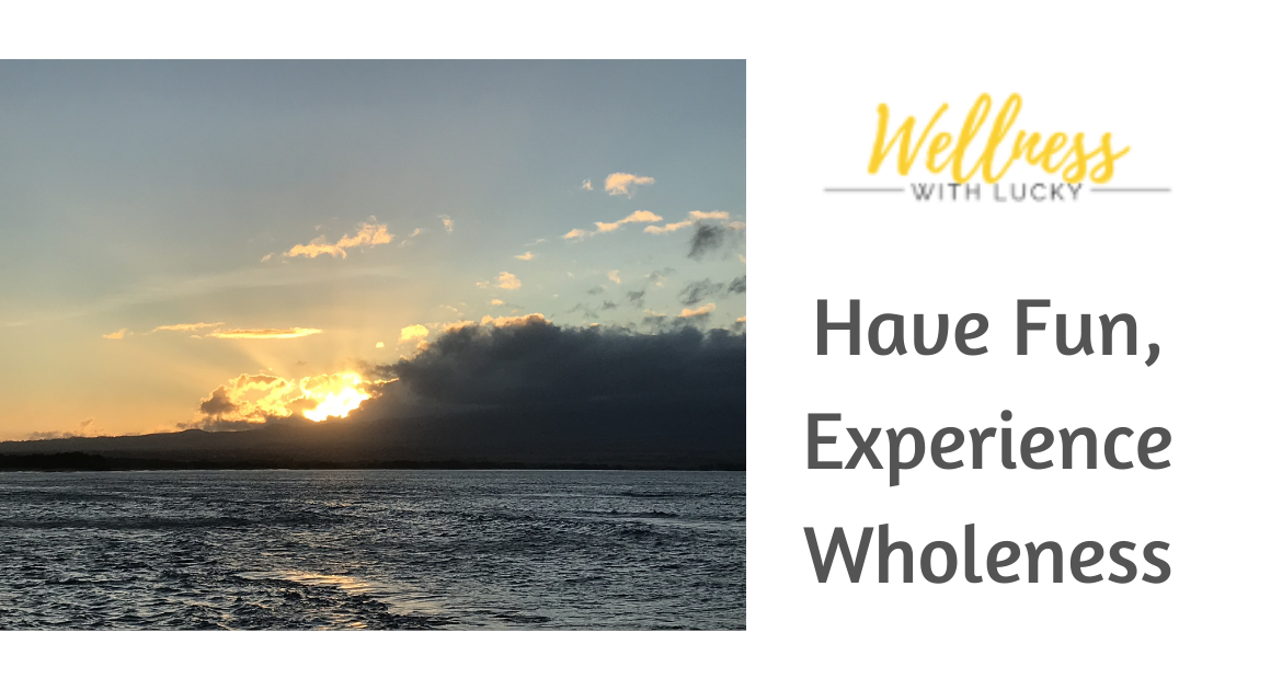 Have Fun, Experience Wholeness